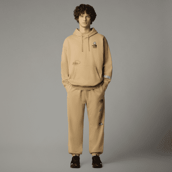 Bluza The North Face UNISEX MOUNTAIN CLEANUP OVERSIZED HOODIE Khaki Stone