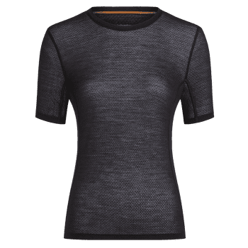 Koszulka z krótkim rękawem Icebreaker Merino Blend 75 Cool-Lite™ Featherlight SS Crewe Women BLACK