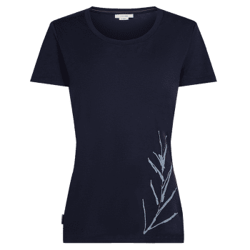 Koszulka z krótkim rękawem Icebreaker Merino 150 Tech Lite SS Scoop Tee Panax Women Midnight Navy