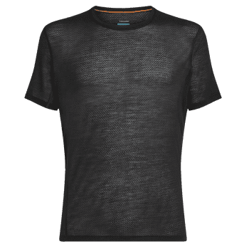 Koszulka z krótkim rękawem Icebreaker Merino Blend 75 Cool-Lite™ Featherlight SS Crewe Men BLACK