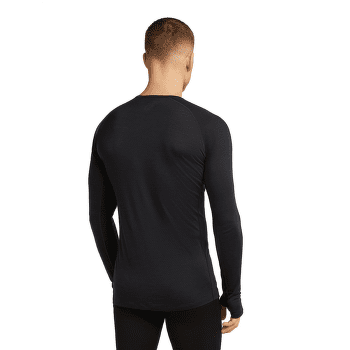 Koszulka z długim rękawem Icebreaker Merino Blend 125 ZoneKnit™ LS Crewe Men BLACK