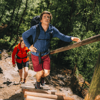 Bluza La Sportiva AEQUILIBRIUM THERMAL HOODY Men Night Sky/Chalk