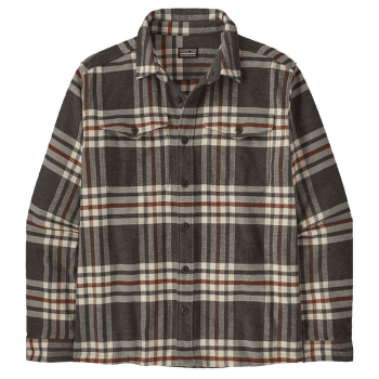 Koszula z długim rękawem Patagonia Fjord Flannel Shirt Men Catch: Ink Black