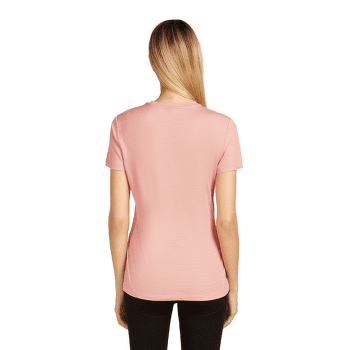 Koszulka z krótkim rękawem Icebreaker Merino 150 Tech Lite SS Tee Sunrise Summit Women BLUSH