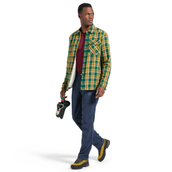 Koszula z długim rękawem La Sportiva RAMBLER LINED FLANNEL SHIRT MEN Night Sky/Savana