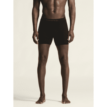 Bokserki Craft Wool Seamless Boxer 3-inch Men 999000 Black