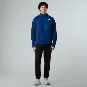 Bunda The North Face REAXION 2.0 FLEECE HYBRID FULL ZIP JACKET Men YKY ESTATE BLUE DARK HEATHER