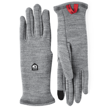 Rękawice Hestra Gravita Merino Liner - 5 finger Grey