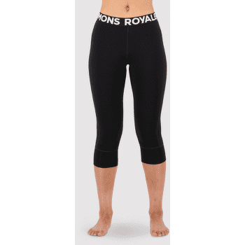Legginsy 3/4 Mons Royale Cascade Merino Flex 200 3/4 Legging Women Black