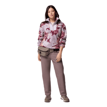 Bluza Columbia Sequoia Grove Printed Half Zip Women Shale Purple Blossoming 554