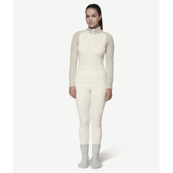 Koszulka z długim rękawem Devold Duo Active Zip Neck Women (328 244) 753A  MARSALA