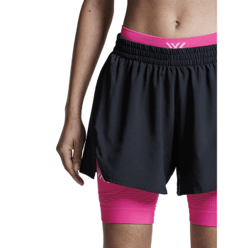 Szorty X-Bionic X-BIONIC® EFFEKTOR 2IN1 SHORTS WOMEN X BLACK/NEO PINK