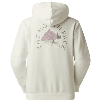 Bluza The North Face Monte Regular Hoodie-Graphic Women WHITE DUNE