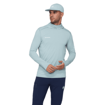 Koszulka z długim rękawem Mammut SELUN FL SUN HOODY MEN nebla