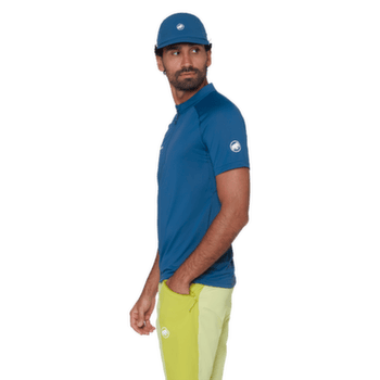 Koszulka z krótkim rękawem Mammut DUCAN FL HALF ZIP T-SHIRT MEN 50665 tschiel