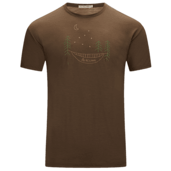 Koszulka z krótkim rękawem Aclima LightWool 140 Classic Tee Forest Men Dark Earth