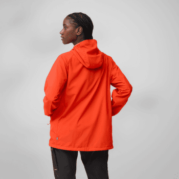 Bunda Fjällräven HIGH COAST WIND HOODIE WOMEN Chalk Rose