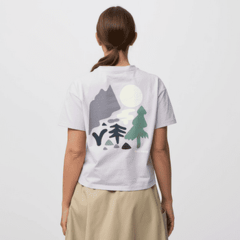 Koszulka z krótkim rękawem Fjällräven FOREST WALK T-SHIRT WOMEN Soft Jade