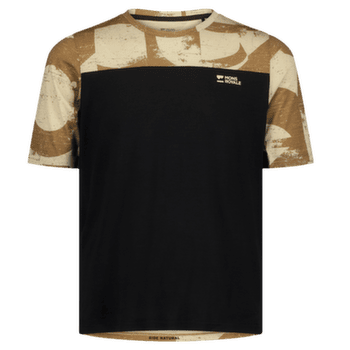 Koszulka z krótkim rękawem Mons Royale Diversion Merino Bike Jersey Short Sleeve Men MR Grunge/Black