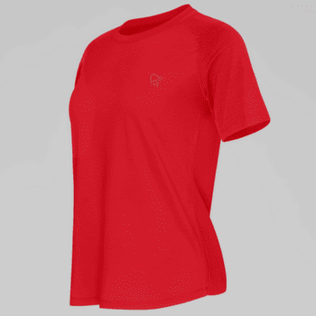 Koszulka z krótkim rękawem Norrona femund pureUll T-Shirt Women Aura Orange