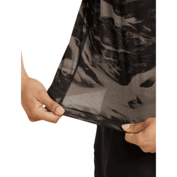 Koszulka z krótkim rękawem Icebreaker Merino Blend 125 Cool-Lite Speed Tank Motion AOP Women PORCINI/BLACK/AOP