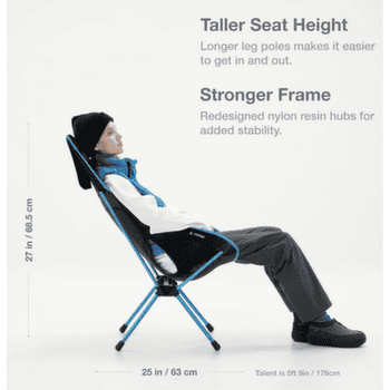 Krzesło Helinox Sunset Chair (re) Black