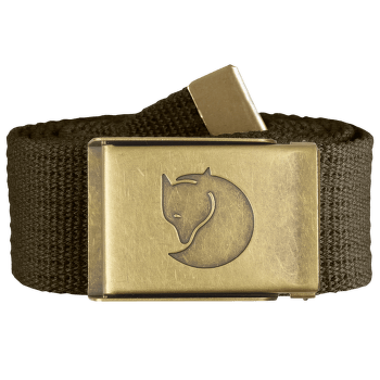 Pas Fjällräven Canvas Brass Belt Dark Olive