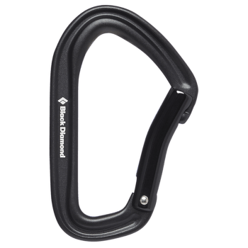 Karabinek wspinaczkowy Black Diamond HOTFORGE BENT GATE Black
