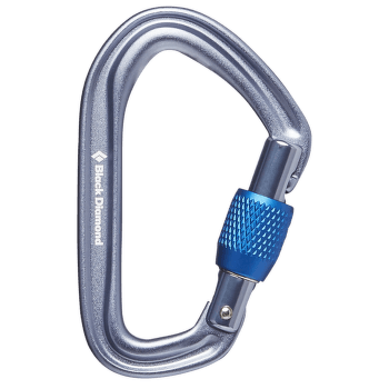 Karabinek wspinaczkowy Black Diamond HOTFORGE SCREWGATE Gray