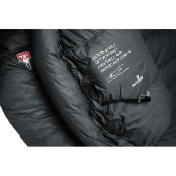 Śpiwór Grüezi bag Biopod Down Hybrid Ice Extreme Dark Asphalt