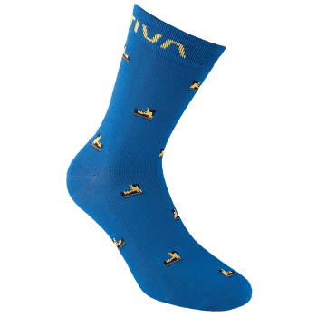 Skarpety La Sportiva OUTDOOR FUN SOCKS Electric Blue/Yellow