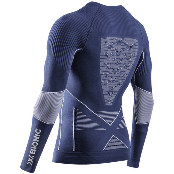 Koszulka z długim rękawem X-Bionic Energy Accumulator 4.0 Shirt Round Neck Men Marine/Optical White