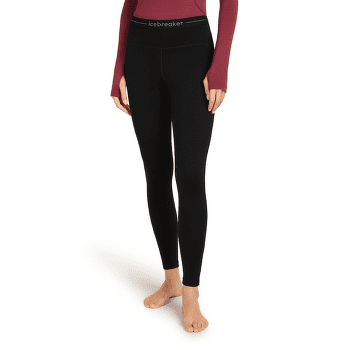 Legginsy Icebreaker 300 MerinoFine Polar Leggins Women Black
