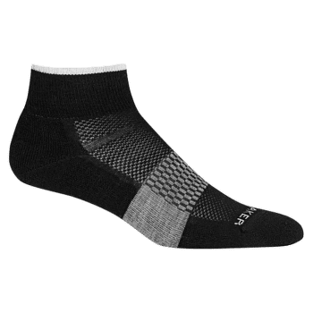 Skarpety Icebreaker Multisport Light Mini Women Black/Snow/Metro HTHR