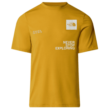 Koszulka z krótkim rękawem The North Face MOUNTAIN FOUNDATION COORDINATES TEE 0XI TURMERIC