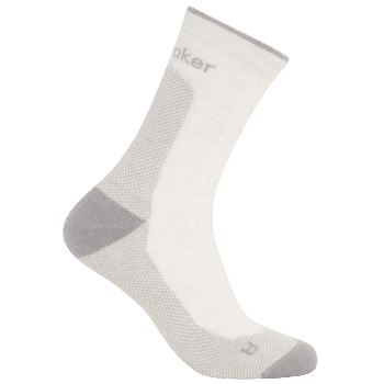 Skarpety Icebreaker Merino Hike+ Ultralight Quarter Men ECRU HTHR/ALLOY