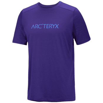 Koszulka z krótkim rękawem Arcteryx Ionia Merino Wool Arc´Word Logo SS Men Soulsonic / Electra