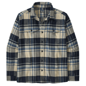 Koszula z długim rękawem Patagonia Fjord Flannel Shirt Men Hibernate: Sunken Blue