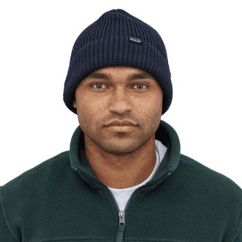 Czapki Patagonia Fishermans Rolled Beanie Contrast Stripe: Black