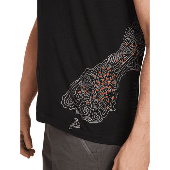 Koszulka z krótkim rękawem Icebreaker Merino 150 Tech Lite SS Tee 30th Anniversary Men BLACK