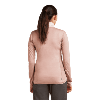 Bluza Icebreaker Merino Blend 300 RealFleece™ Descender LS Zip Women SUMMIT/BLUSH/CB