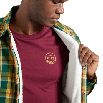 Koszula z długim rękawem La Sportiva RAMBLER LINED FLANNEL SHIRT MEN Night Sky/Savana