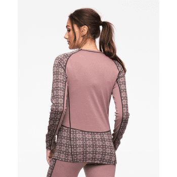 Koszulka z długim rękawem Kari Traa Rose Light LS SPINK/BRIGHT PINK