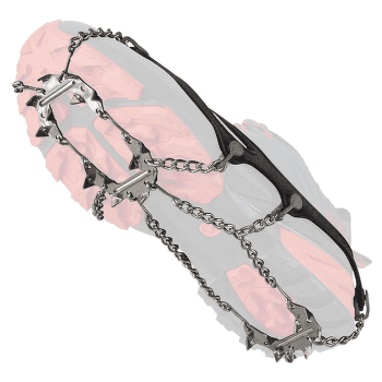 Nakładki antypoślizgowe Nortec NORDIC 2.4 BLACK