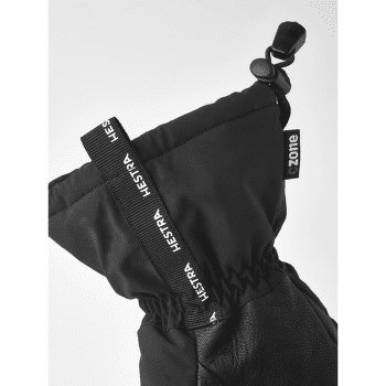 Rękawice Hestra Mist - 5 finger Svart