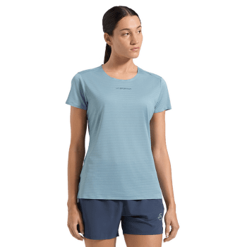 Koszulka z krótkim rękawem La Sportiva PURE T-SHIRT Women Black/Hibiscus