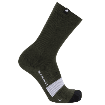 Skarpety Mammut All-Mountain Targeted Cushion Merino Crew Socks dark marsh-white