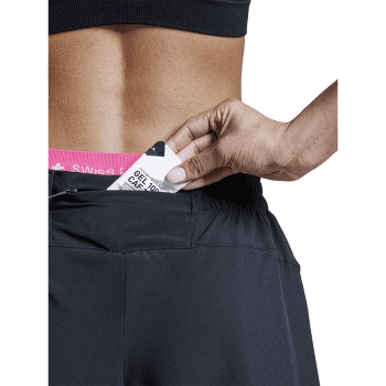 Szorty X-Bionic X-BIONIC® EFFEKTOR 2IN1 SHORTS WOMEN X BLACK/NEO PINK