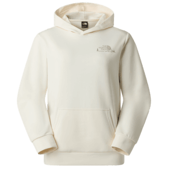 Bluza The North Face Monte Regular Hoodie-Graphic Women WHITE DUNE