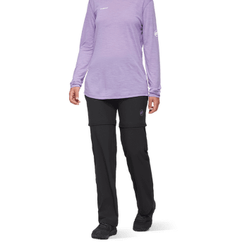 Spodnie Mammut HIKING ZIP OFF PANTS WOMEN black 0001